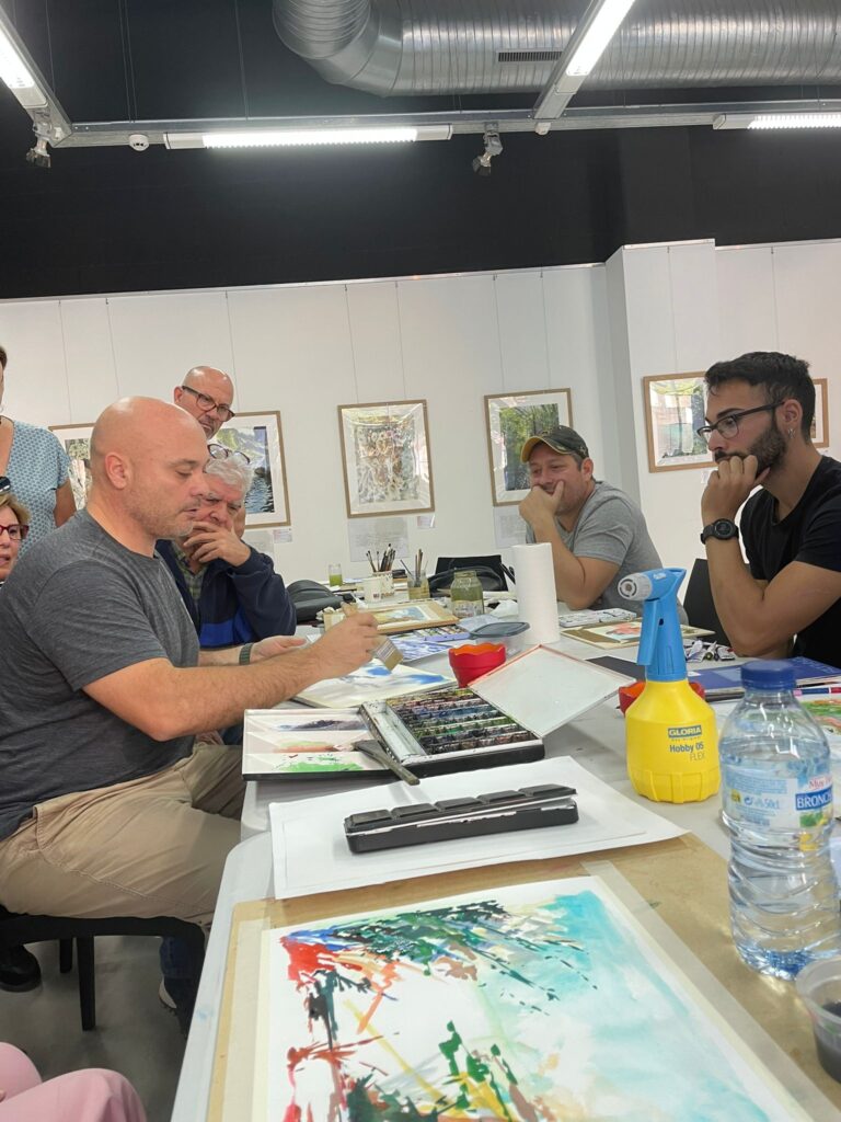 Taller de acuarela